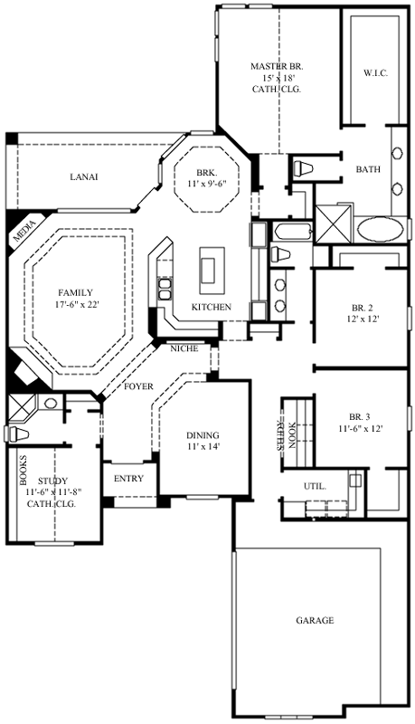 Main Floor Plan: 62-112