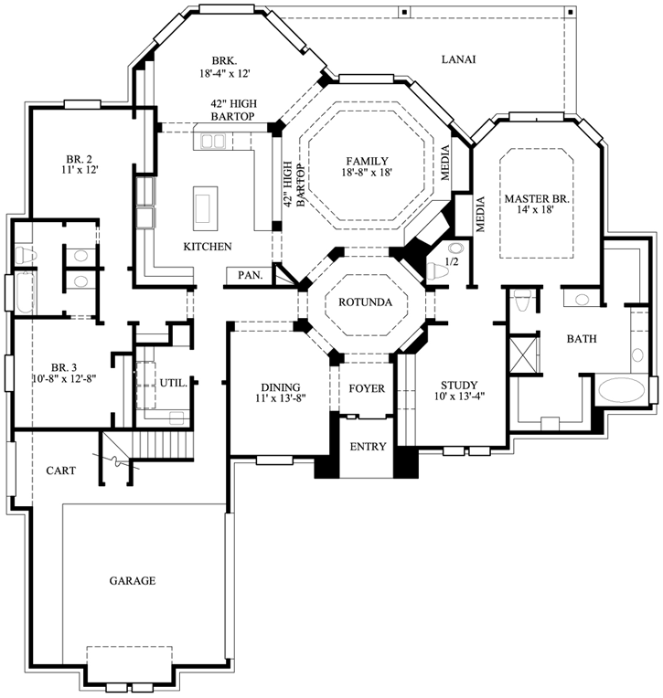 Main Floor Plan: 62-118