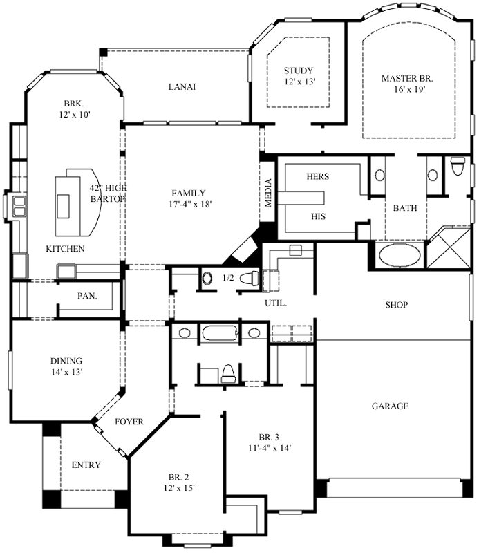 Main Floor Plan: 62-120