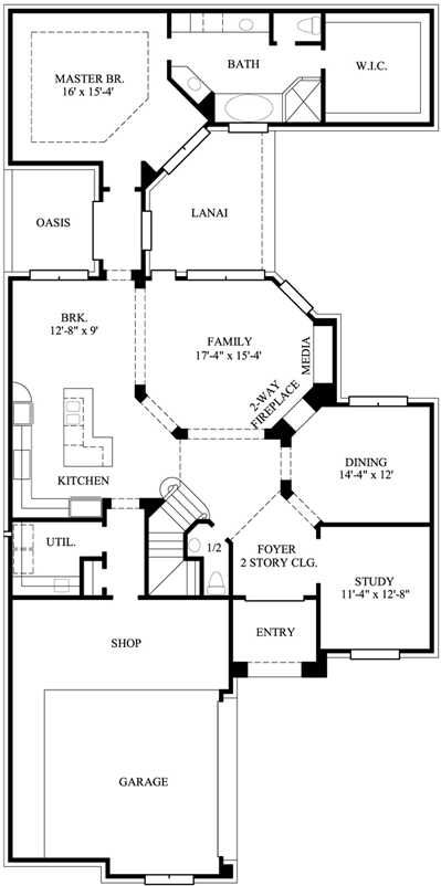 Main Floor Plan: 62-121