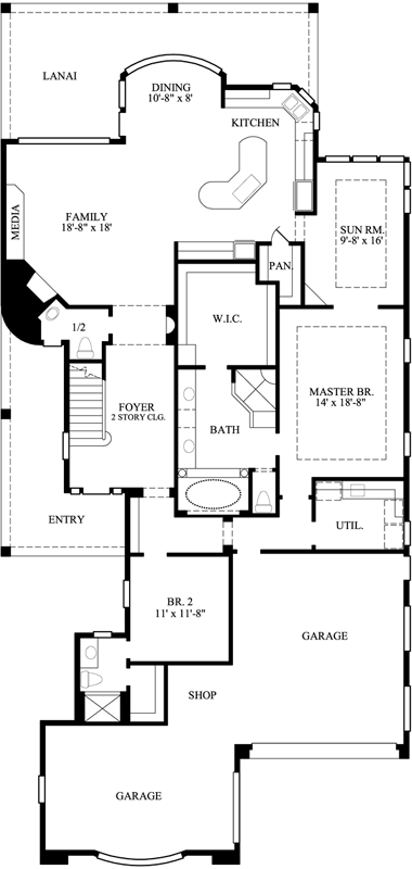 Main Floor Plan: 62-123