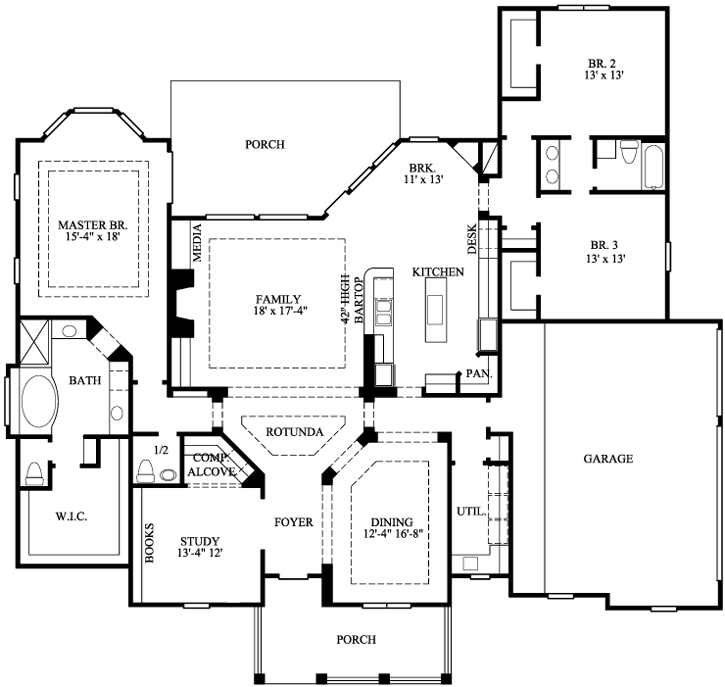 Main Floor Plan: 62-126