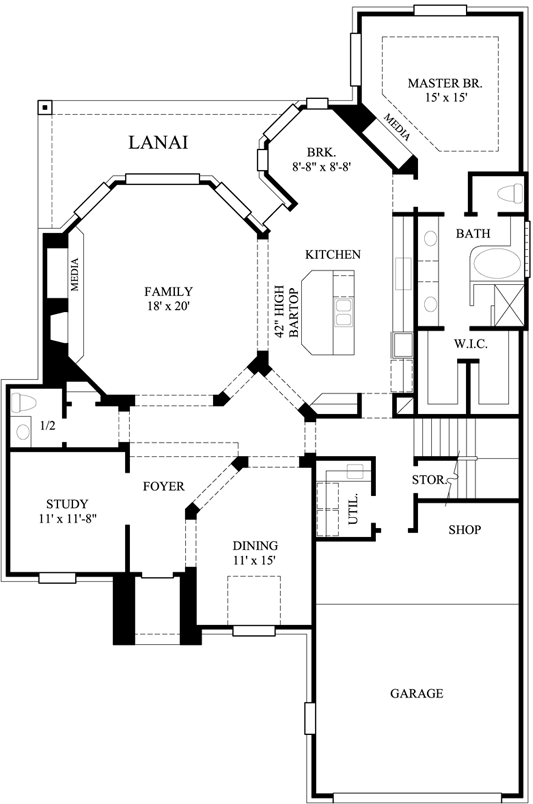 Main Floor Plan: 62-127