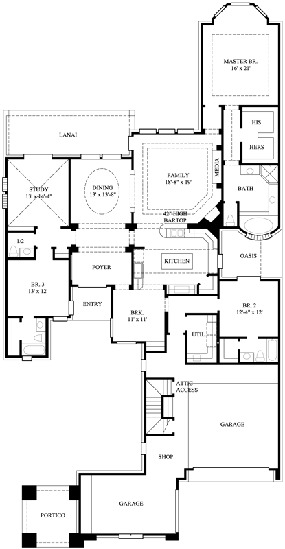 Main Floor Plan: 62-128