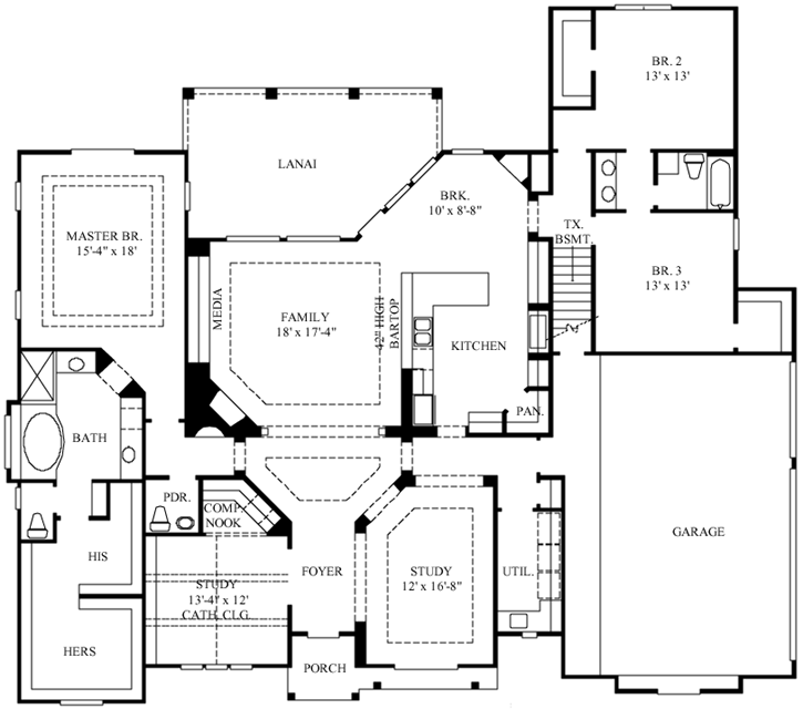 Main Floor Plan: 62-130