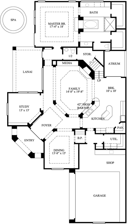 Main Floor Plan: 62-132
