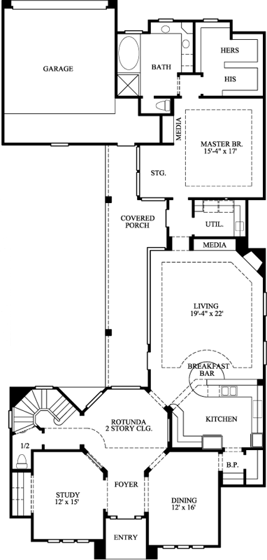 Main Floor Plan: 62-133