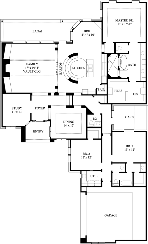 Main Floor Plan: 62-135