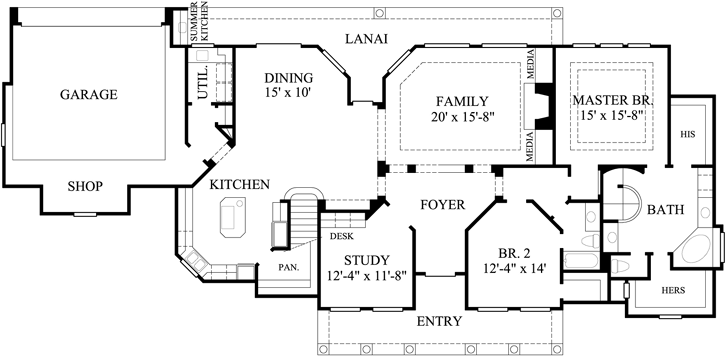 Main Floor Plan: 62-137