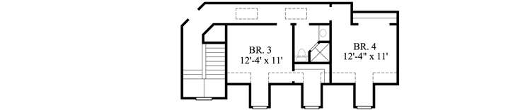 Upper/Second Floor Plan: 62-137