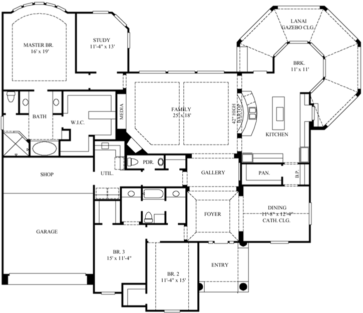Main Floor Plan: 62-139