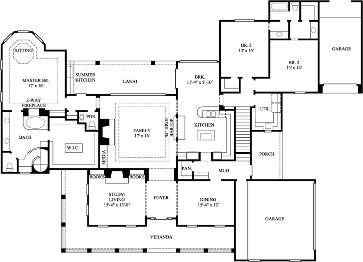 Main Floor Plan: 62-140