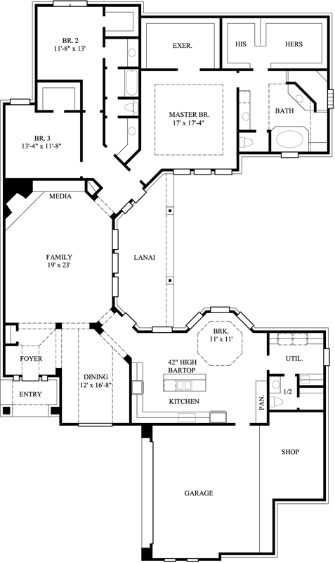 Main Floor Plan: 62-142