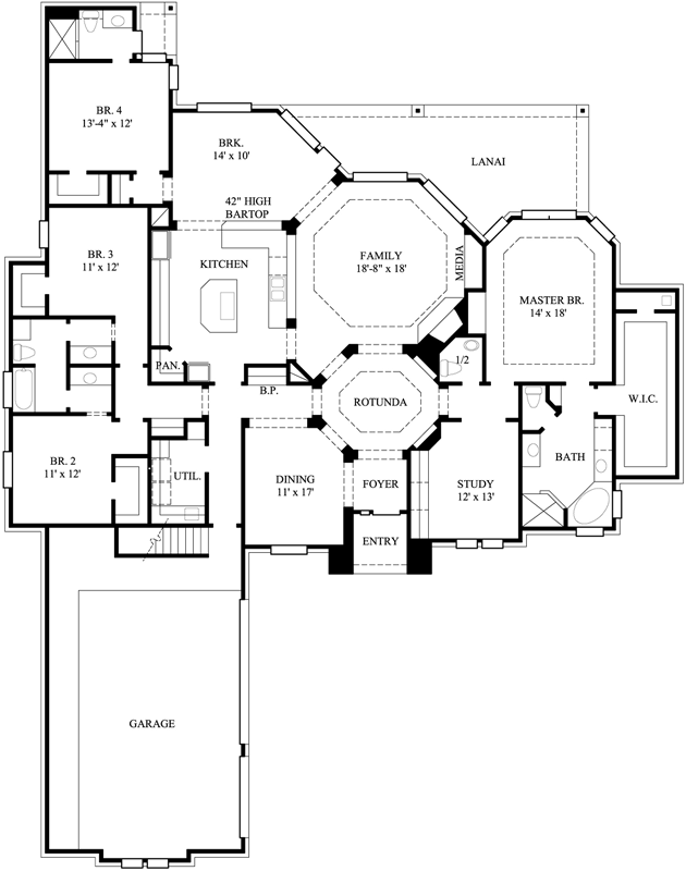 Main Floor Plan: 62-146