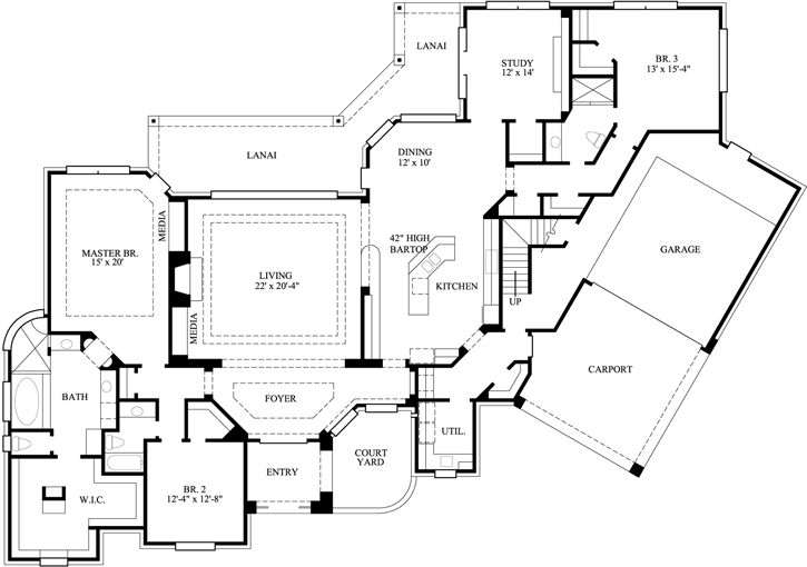 Main Floor Plan: 62-148