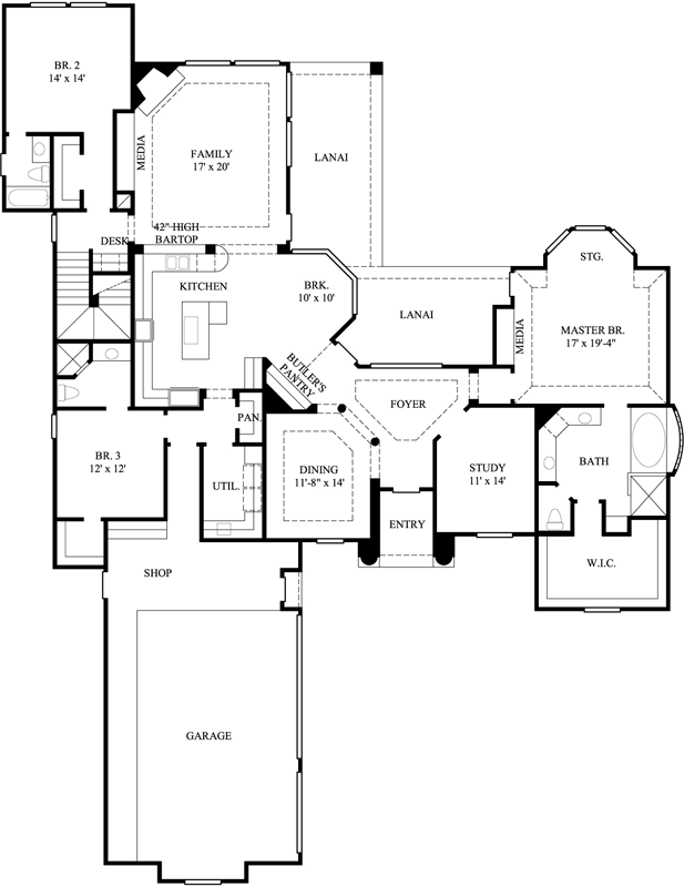 Main Floor Plan: 62-149