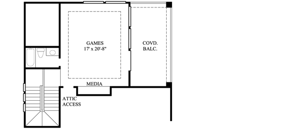 Upper/Second Floor Plan: 62-149