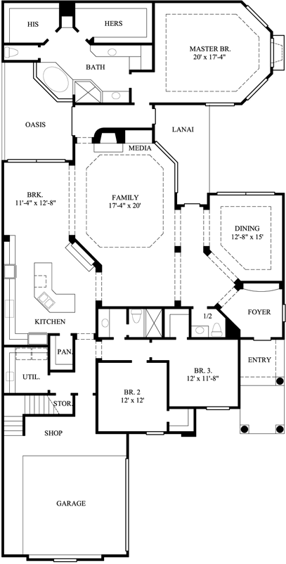 Main Floor Plan: 62-150