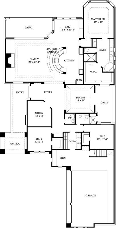 Main Floor Plan: 62-151