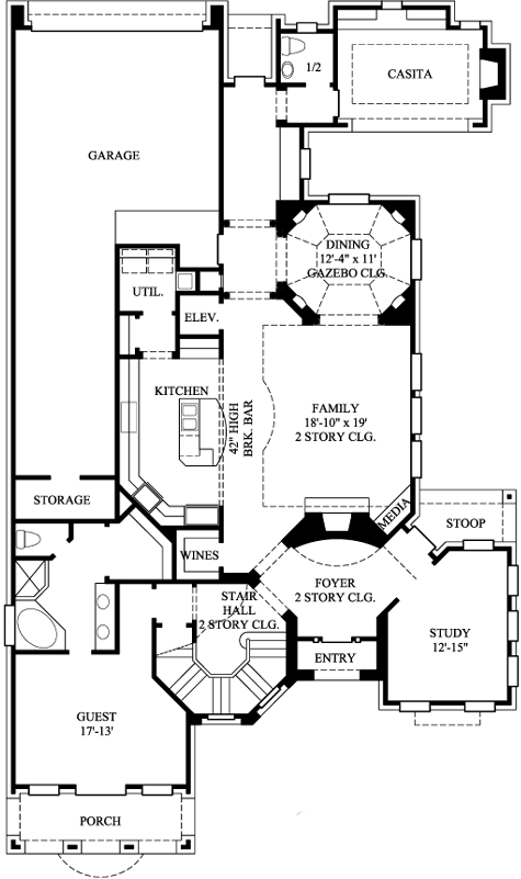 Main Floor Plan: 62-152