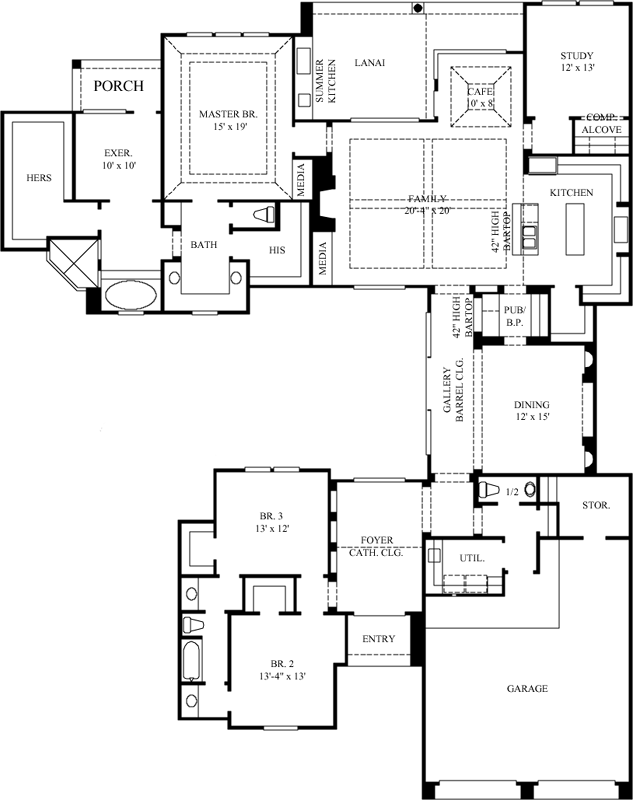 Main Floor Plan: 62-156