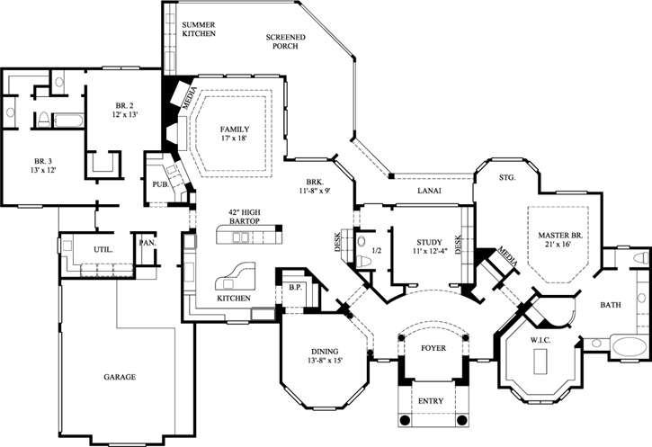 Main Floor Plan: 62-157