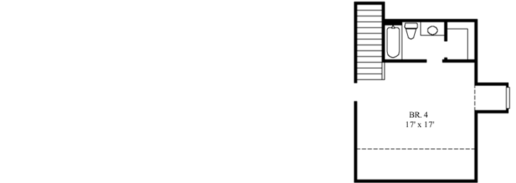 Upper/Second Floor Plan: 62-158