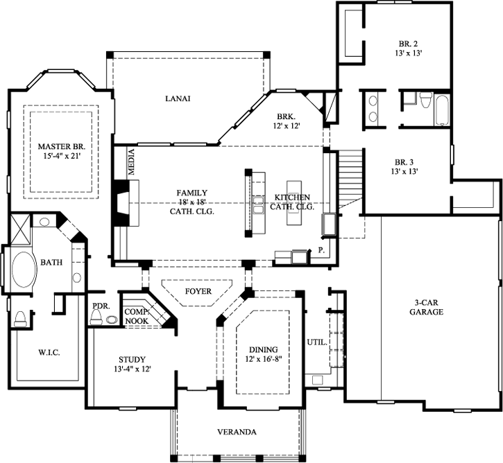 Main Floor Plan: 62-159