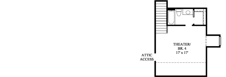 Upper/Second Floor Plan: 62-159