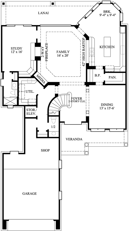 Main Floor Plan: 62-160