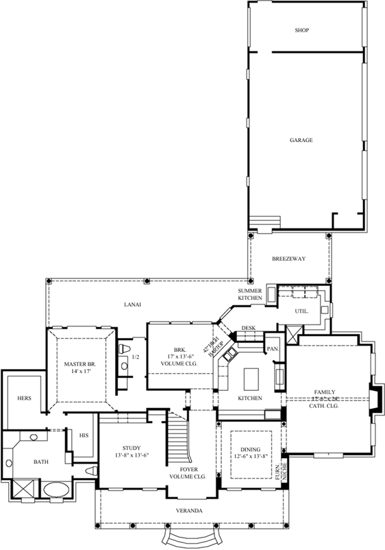 Main Floor Plan: 62-164