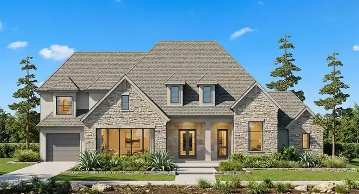 Country house plans 62-170 - front exterior, 3,305 sq ft, 4 bed, 3 bath house plans | Monster House Plans