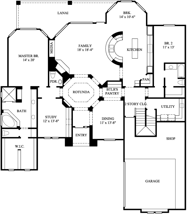 Main Floor Plan: 62-176
