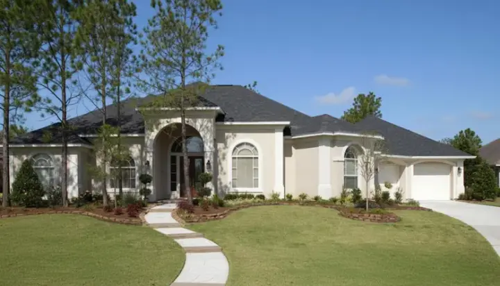 Traditional house plans 62-178 - front exterior, 3,395 sq ft, 3 bed, 3 bath house plans | Monster House Plans