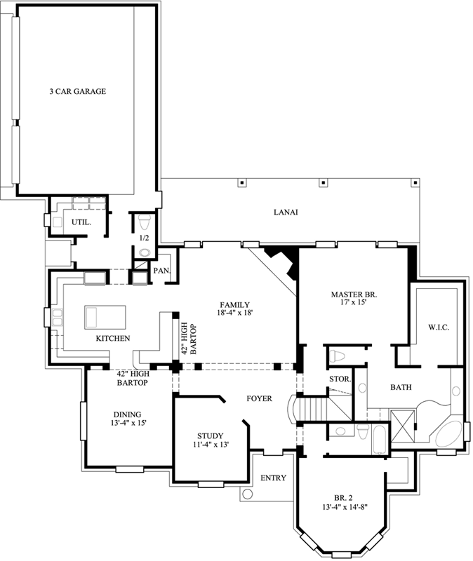 Main Floor Plan: 62-179