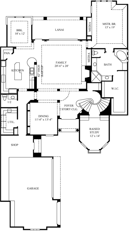 Main Floor Plan: 62-180