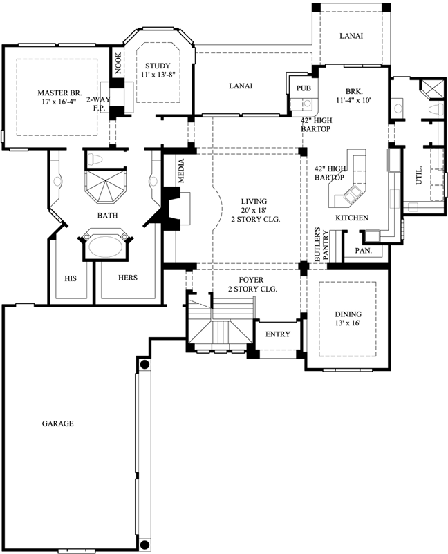 Main Floor Plan: 62-181