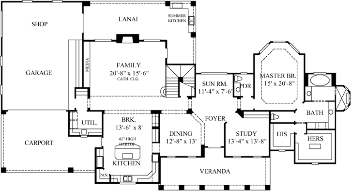 Main Floor Plan: 62-193