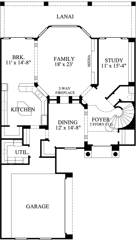 Main Floor Plan: 62-197