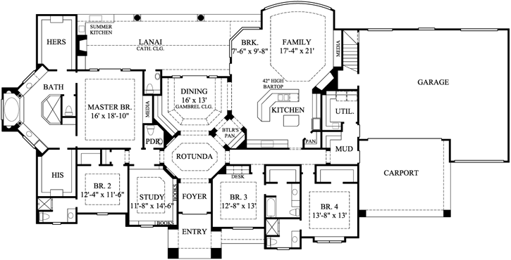 Main Floor Plan: 62-199
