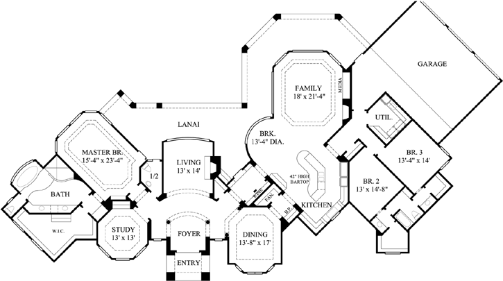 Main Floor Plan: 62-202