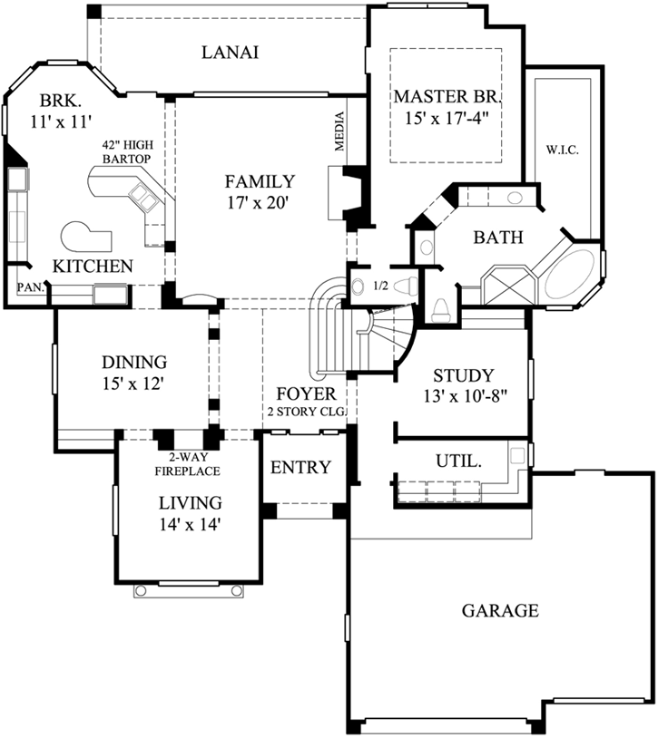Main Floor Plan: 62-209