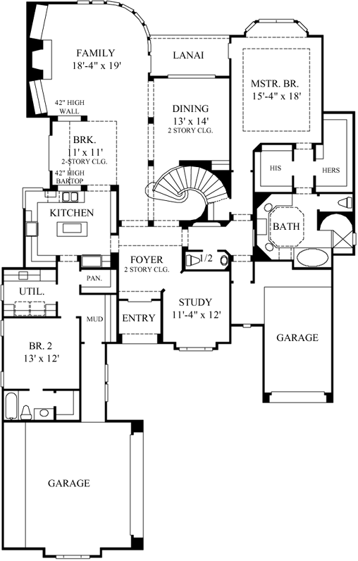 Main Floor Plan: 62-210