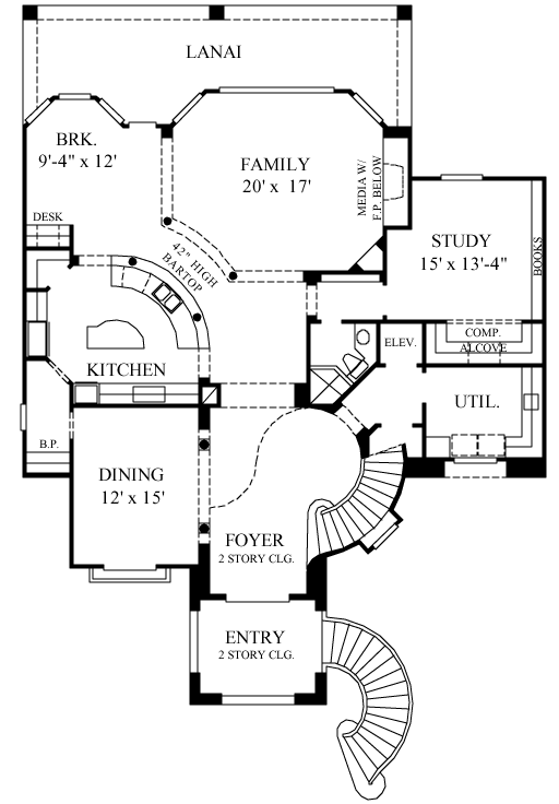 Upper/Second Floor Plan: 62-216