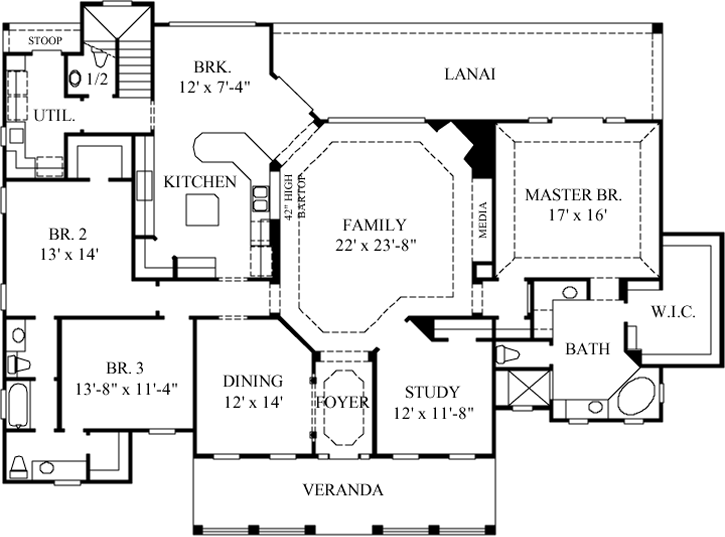 Main Floor Plan: 62-220