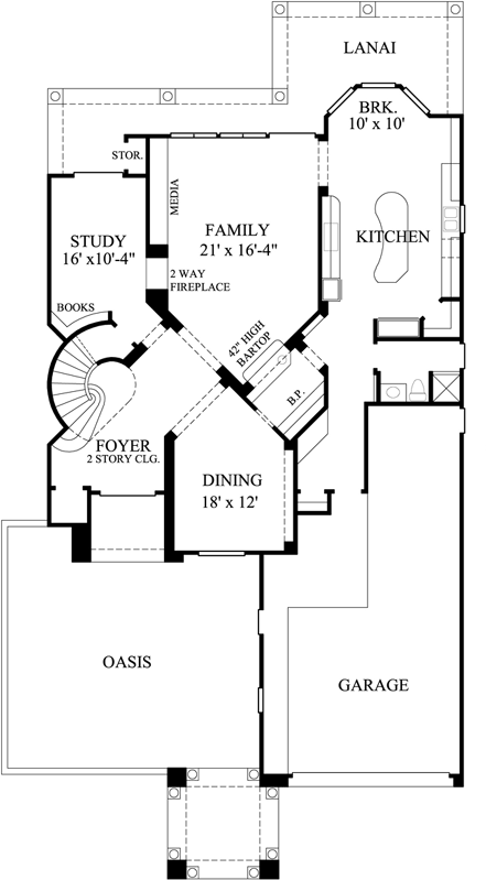 Main Floor Plan: 62-221