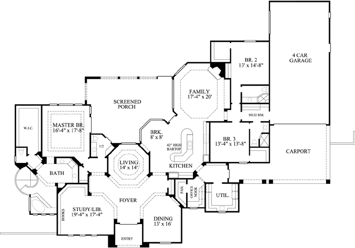 Main Floor Plan: 62-226