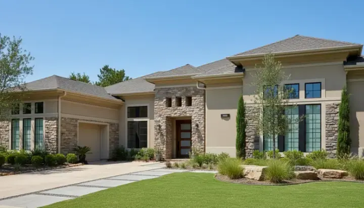 Tuscan house plans 62-227 - front exterior, 3,725 sq ft, 3 bed, 2 bath house plans | Monster House Plans