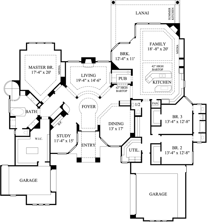 Main Floor Plan: 62-227