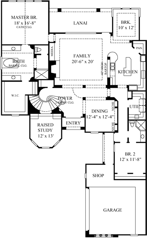 Main Floor Plan: 62-228